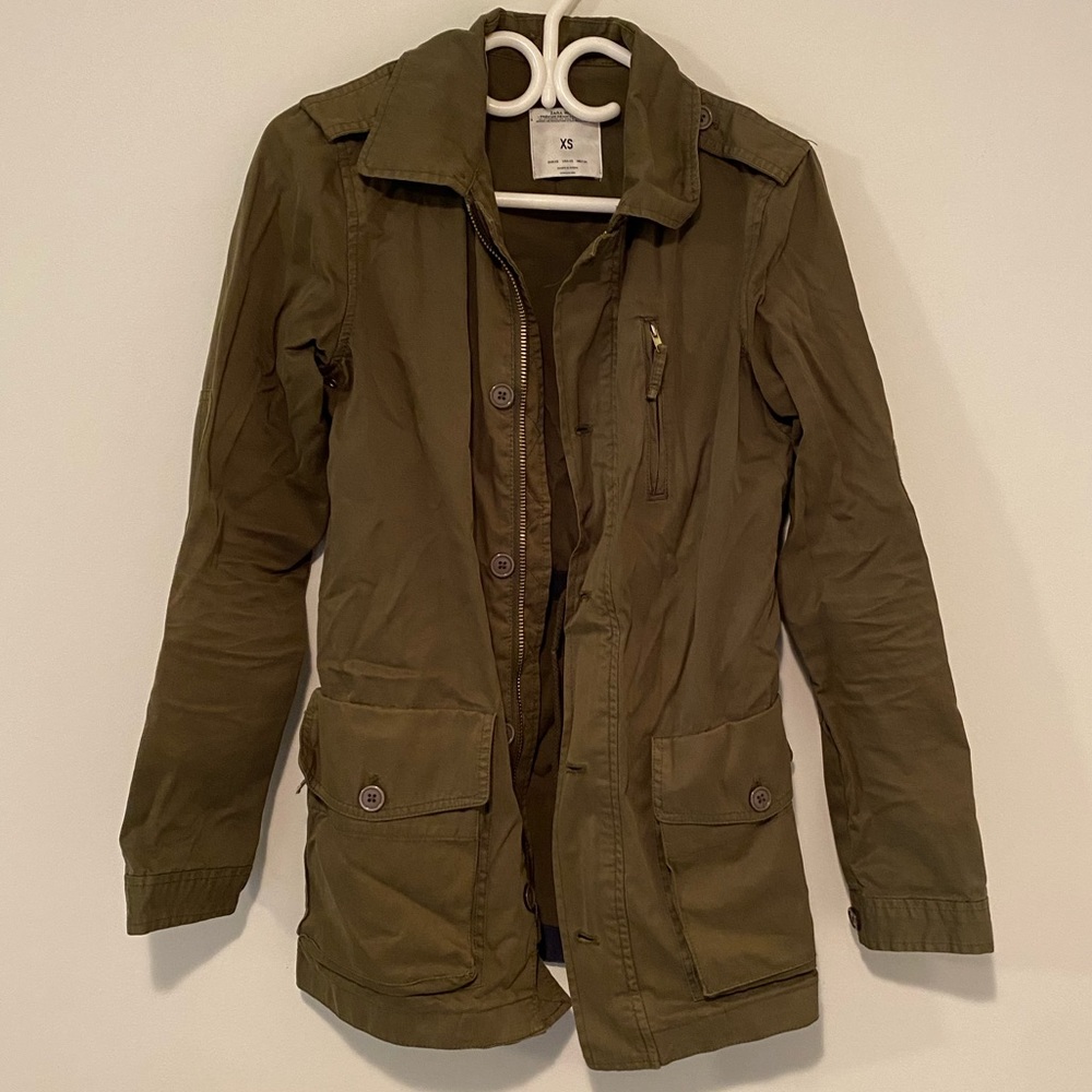 Zara Olive Green Jacket